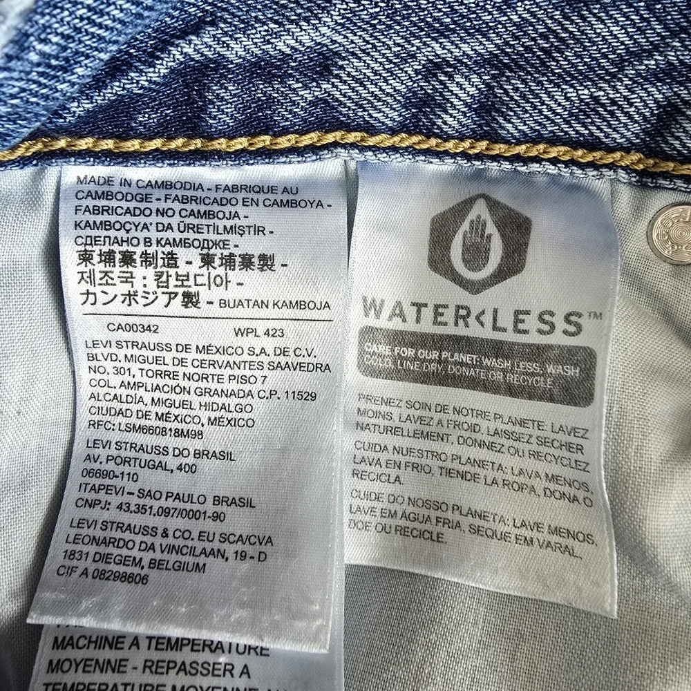 Levi's High Loose Taper Jeans size 27 - Picture 11 of 13